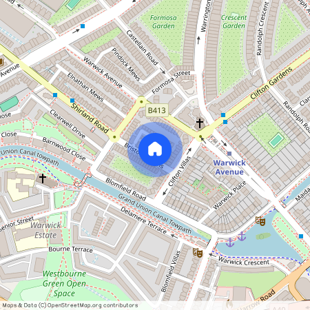 Bristol Gardens Little Venice London W9