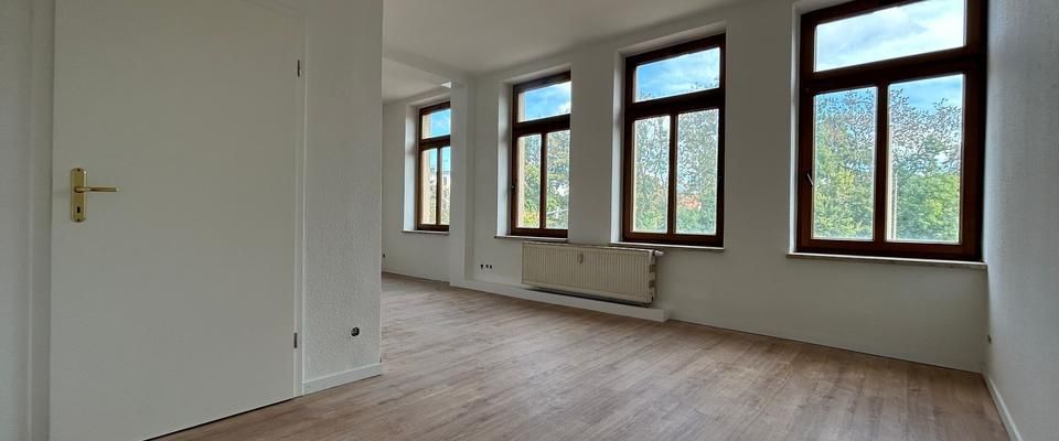 Erstbezug nach Sanierung: Helle 1-Zimmer-Wohnung in Schleußig - Photo 1