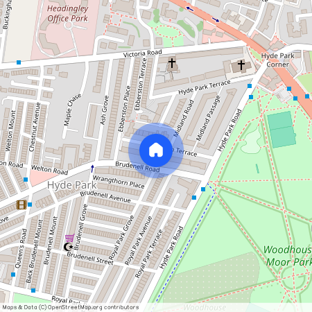 28a Brudenell Road, Double Room, LS6 1BD, Leeds