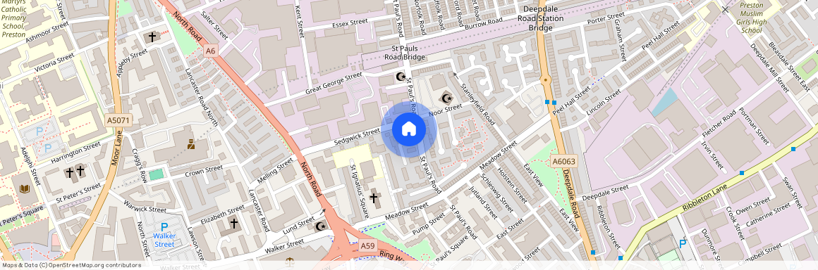 2-4, Shaw Street, Flat 6, PRESTON, Lancashire PR1 1UB