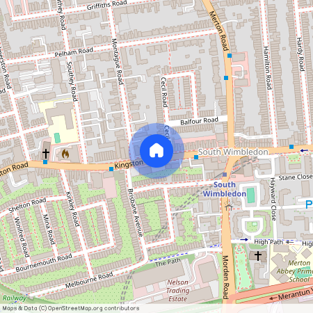 Kingston Road, South Wimbledon, Wimbledon, SW19