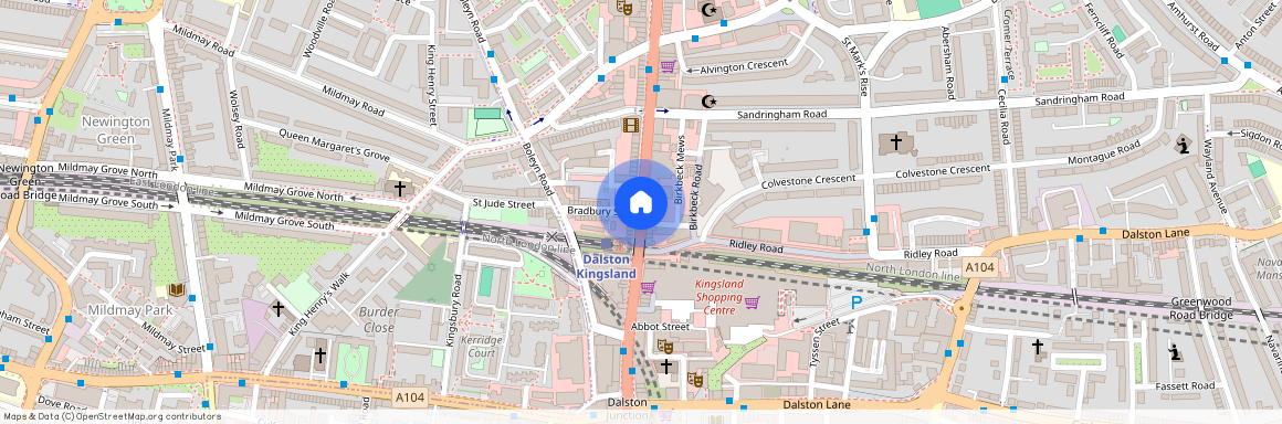 102- 108 Kingsland High Street, Dalston, London