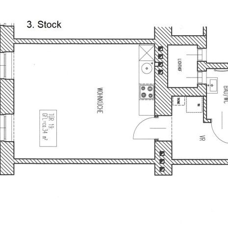 Provisionsfrei: Toprenovierter 34m² Altbau mit Einbauküche - 1200 Wien - Photo 1