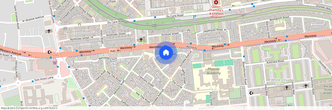 Westway, Shepherd's Bush, London, W12