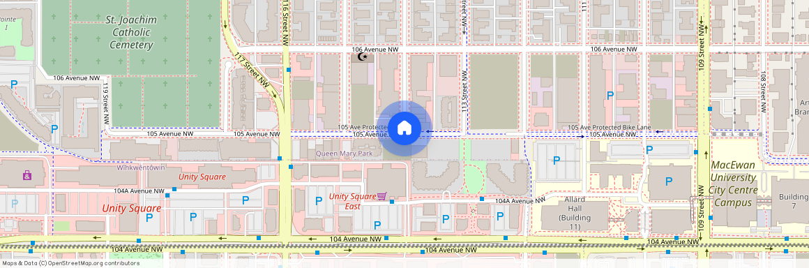 105 Avenue Northwest, Queen Mary Park, Edmonton