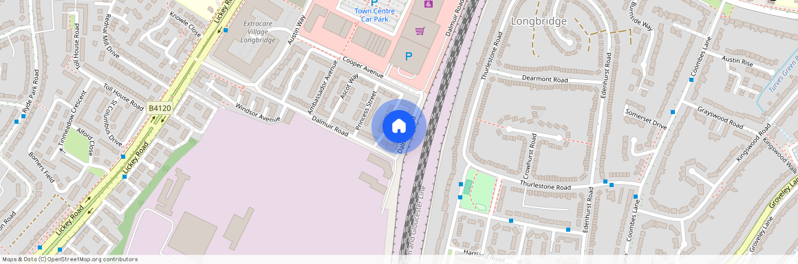 Ascot Way, longbridge, B31
