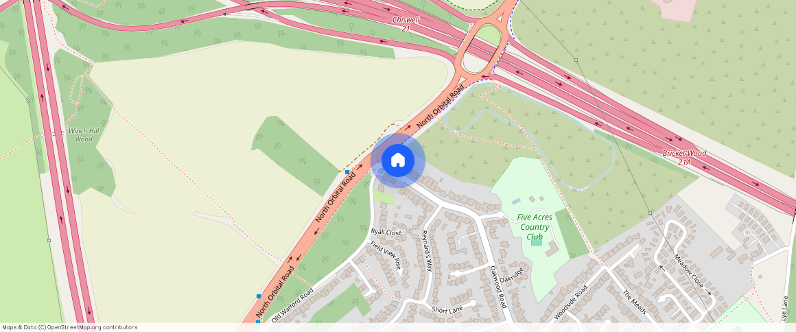 Ronald Court, Oakwood Road, Bricket Wood, St. Albans, Hertfordshire, AL2 3ET