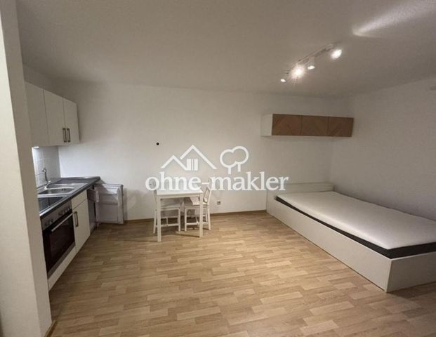 Frei ab 1.1.: 1 Zi Apartment voll möbliert, EBK, West-Balkon, TG - Foto 1