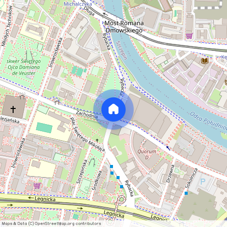 ul. Rybacka, Szczepin, Stare Miasto, Wrocław, dolnośląskie