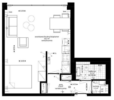Appartement te huur: Rochussenstraat 117-C 3015 EJ Rotterdam - Photo 2
