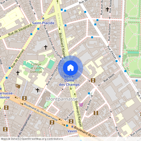 Boulevard Raspail, Francja, Paris