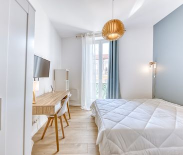 ANGLETERRE Colocation 5 chambres à Nice - Photo 2