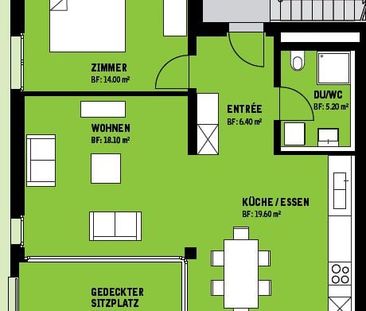 "neuwertige und moderne Wohnung sucht neue Bewohner!" - Foto 6