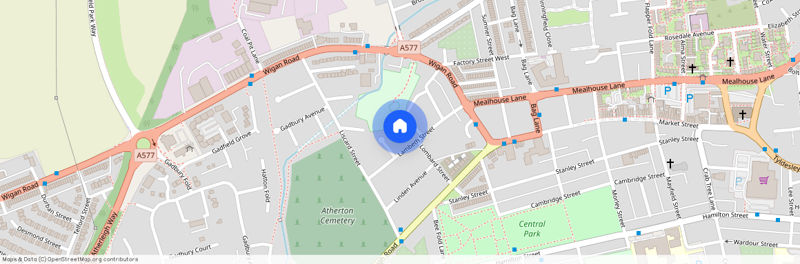 Lynwood Grove, M46, Atherton