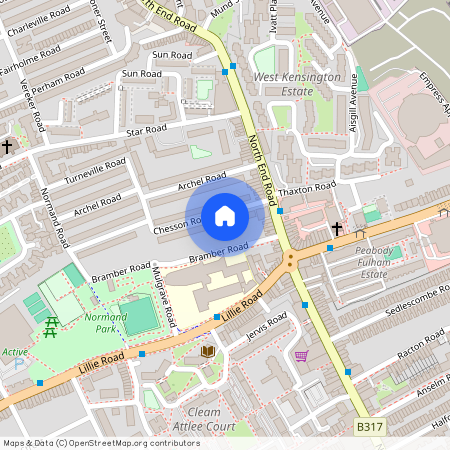 Chesson Road, Fulham N/Barons Court/West Ken, W14