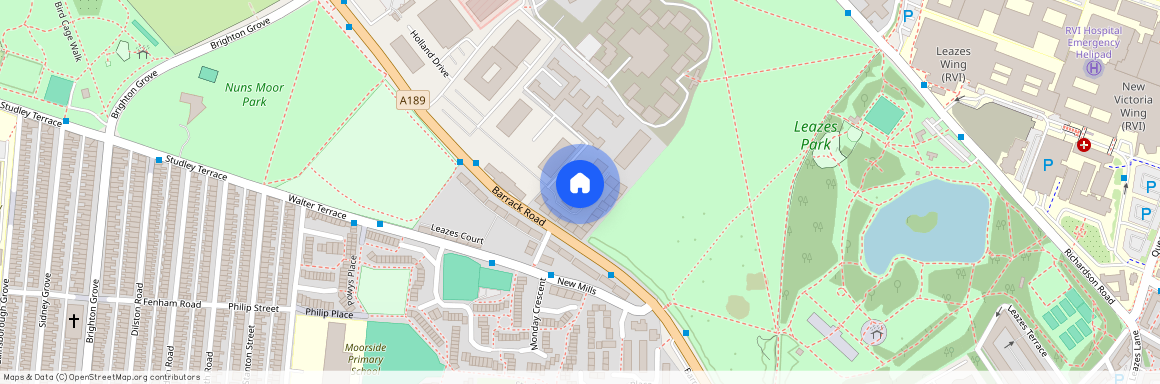 Leazes Parade, Newcastle upon Tyne NE2