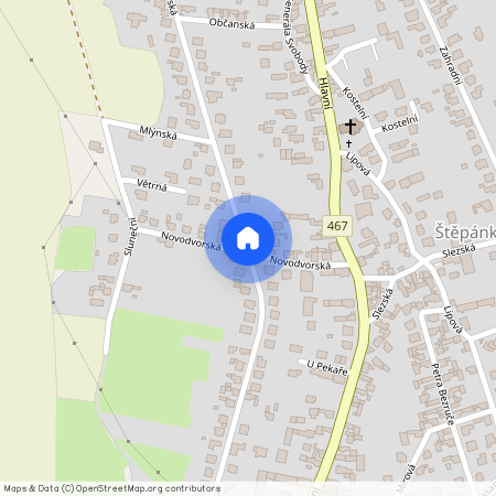 Mlýnská, Štěpánkovice, okres Opava