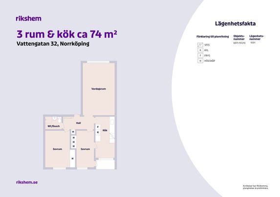 Vattengatan 32, Norrköping - Photo 1