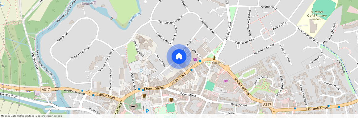 KT1, Weybridge