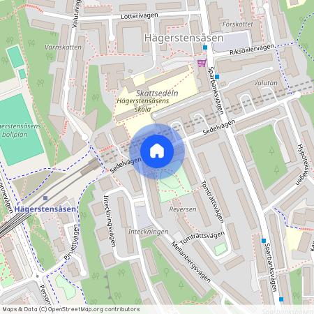 Hägerstensåsen, Stockholm, Sedelvägen 25