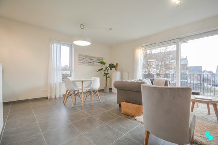 Volledig afgewerkt hoekappartement met 2 slaapkamers en zuid gericht terras. - Foto 4