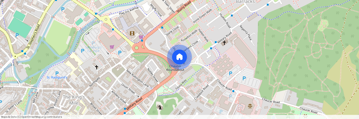 Plumpton Walk, Canterbury, Kent