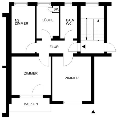 Wohntraum mit Balkon: Schöne 3-Zimmer-Wohnung // 2.OG links - Photo 5