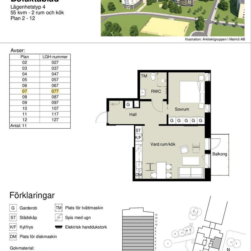 Teknikergatan 27D, Gröndal - Foto 1