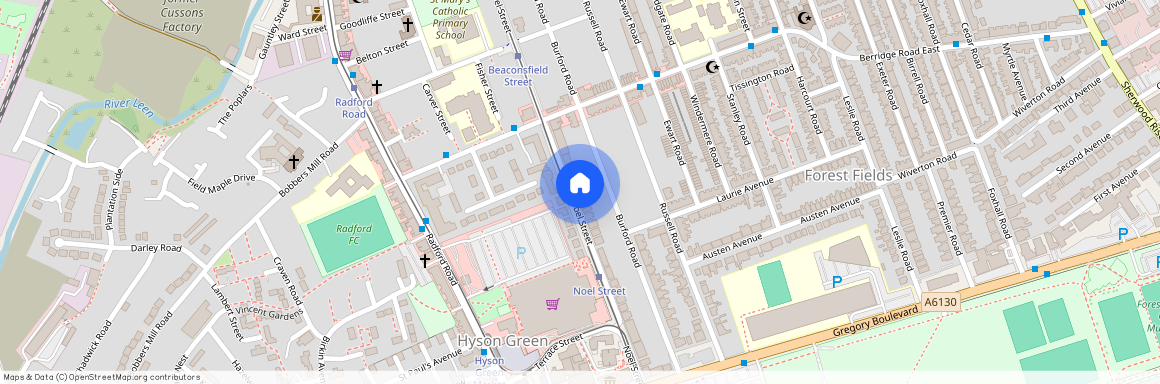 *£95pppw excluding bills* Noel Street, NG7 6AW - TRENT UNI