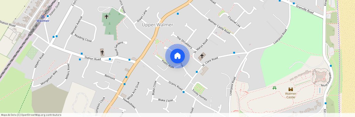 Roselands, Walmer, Deal, CT14 7QE, Kent