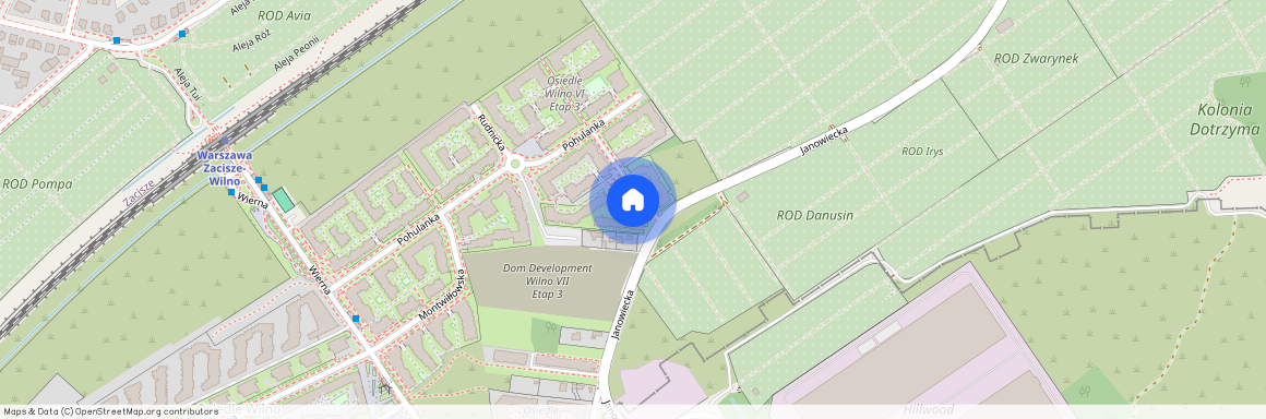 ul. Janowiecka 29A, Elsnerów, Targówek, Warszawa, mazowieckie