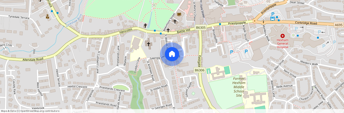 2 bed apartment to rent in NE46
