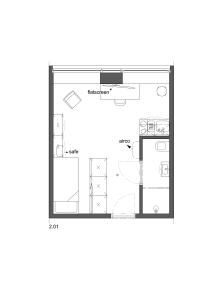 Kamer, studio, appartement - Photo 5