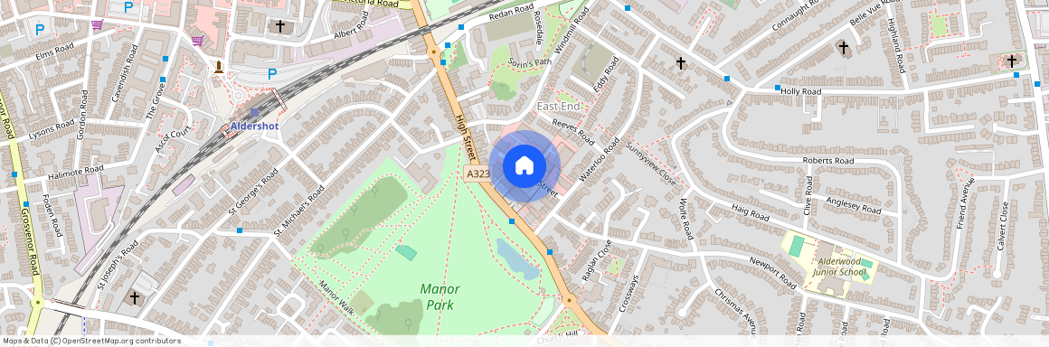 Wyndham Street, Aldershot, GU12