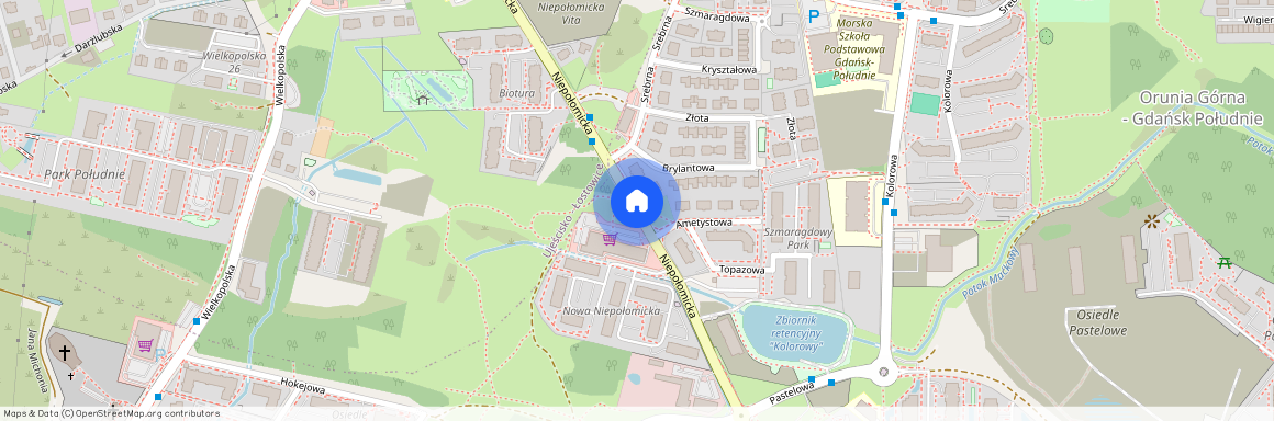 Ujeścisko, ul. Niepołomicka, Gdańsk