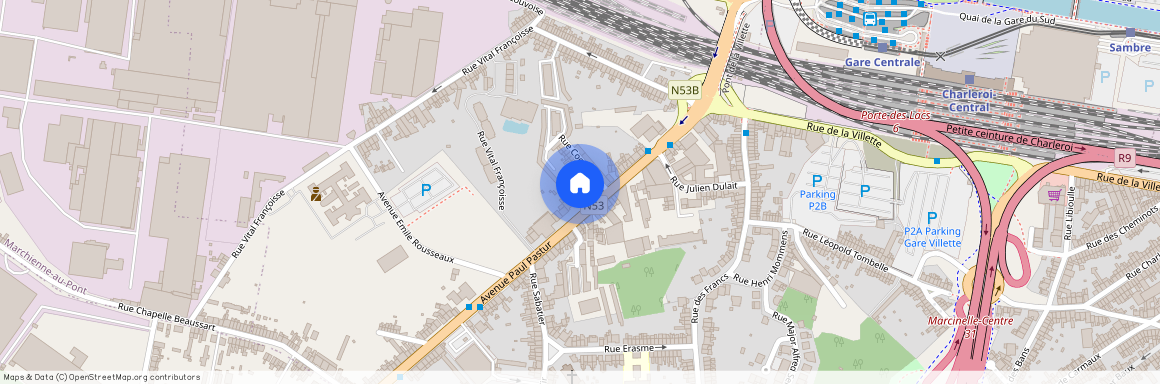 Avenue Paul Pastur, 70, 041, 6001, Marcinelle