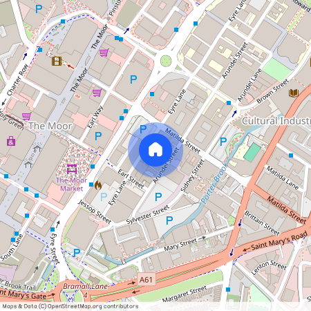 Newton Lane, Sheffield S1