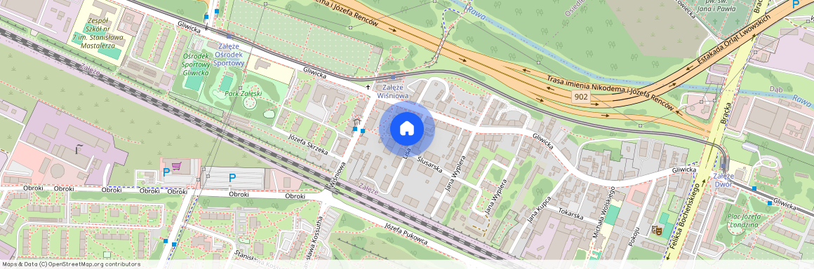 Załęże, ul. Lisa, Katowice