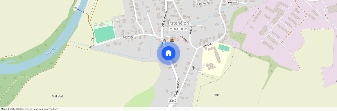 Osloboditeľov, Trstené pri Hornáde, Košice-Okolie