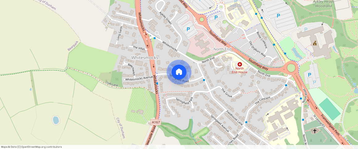 Springwell Road, Durham, DH1