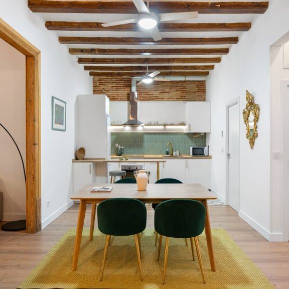 2 room luxury Flat for rent in Barcelona, Catalonia - Photo 1