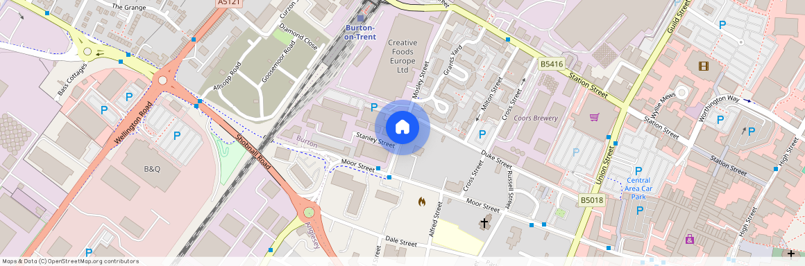 Burton on Trent, DE14 1ER, Staffordshire