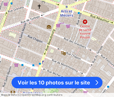 Mieszkanie na wynajem - 22 m² - 1 pokój Paris Île-De-France - Photo 1