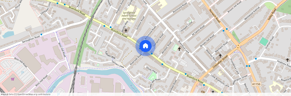 Flat 1 220 Bramford Road, 220 Bramford Road, Suffolk, IP1 4AS, Ipswich