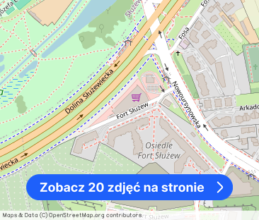Fort Służew | Balkon | Ciche | Okna od Podwórka - Zdjęcie 1