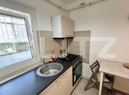 Garsoniera de inchiriat, 40 mp cu balcon, zona Rovine - Fotografie 2