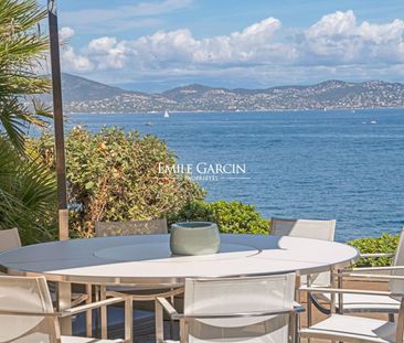 Villa pieds dans l'eau à la location - Saint-Tropez - Vue mer panor... - Photo 6