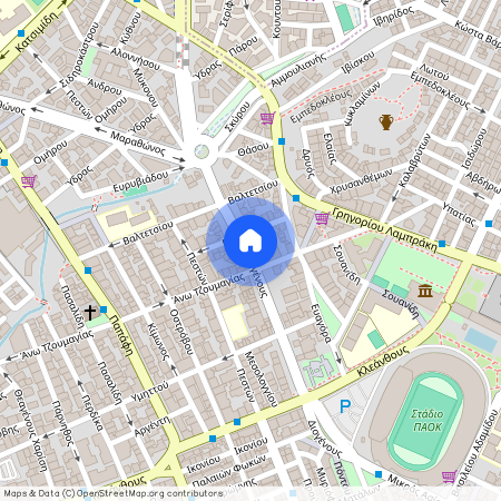 Διογένους, Θεσσαλονίκη 544 53, Ελλάδα (54453)