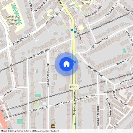 Fitzjohns Avenue, Hampstead, London, NW3