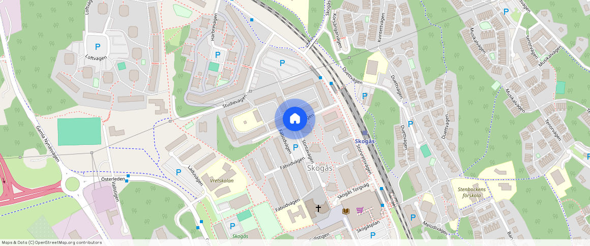 Fäbodvägen, Huddinge